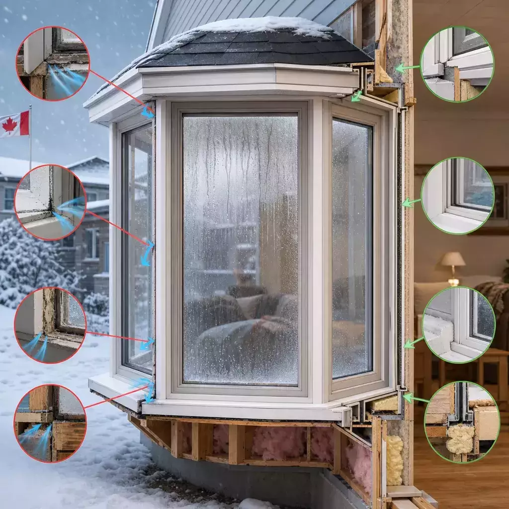 How to Stop Draft From a Bay Window