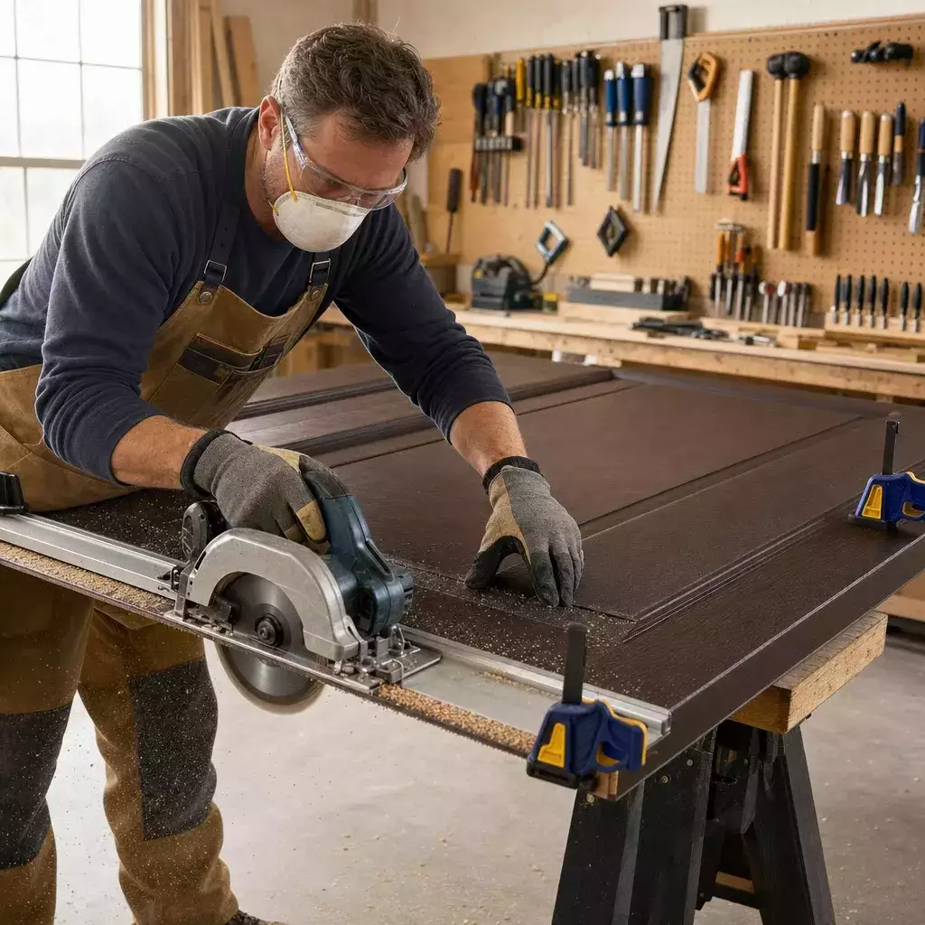 How to Trim an Exterior Door for a Perfect Fit