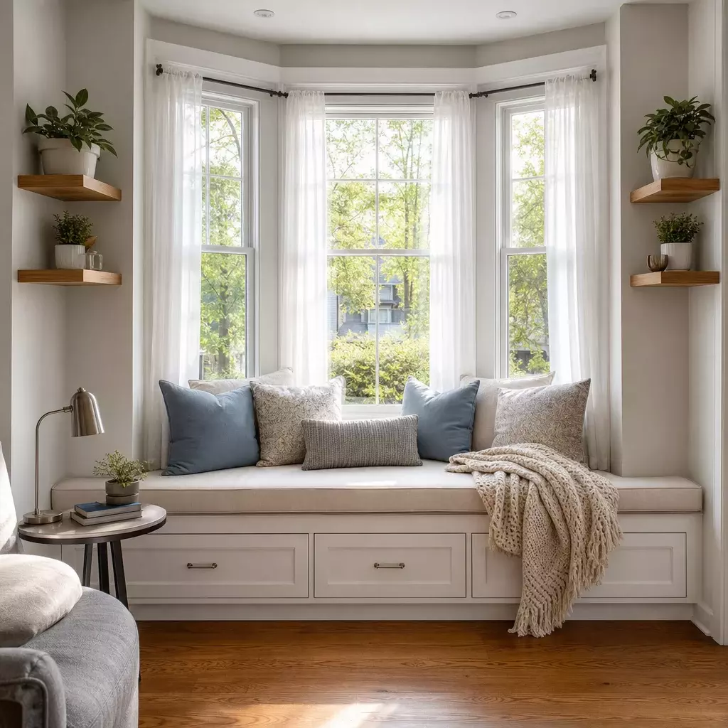 How to Use a Bay Window: Creative Space Ideas