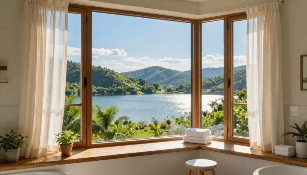 scenic view bay window