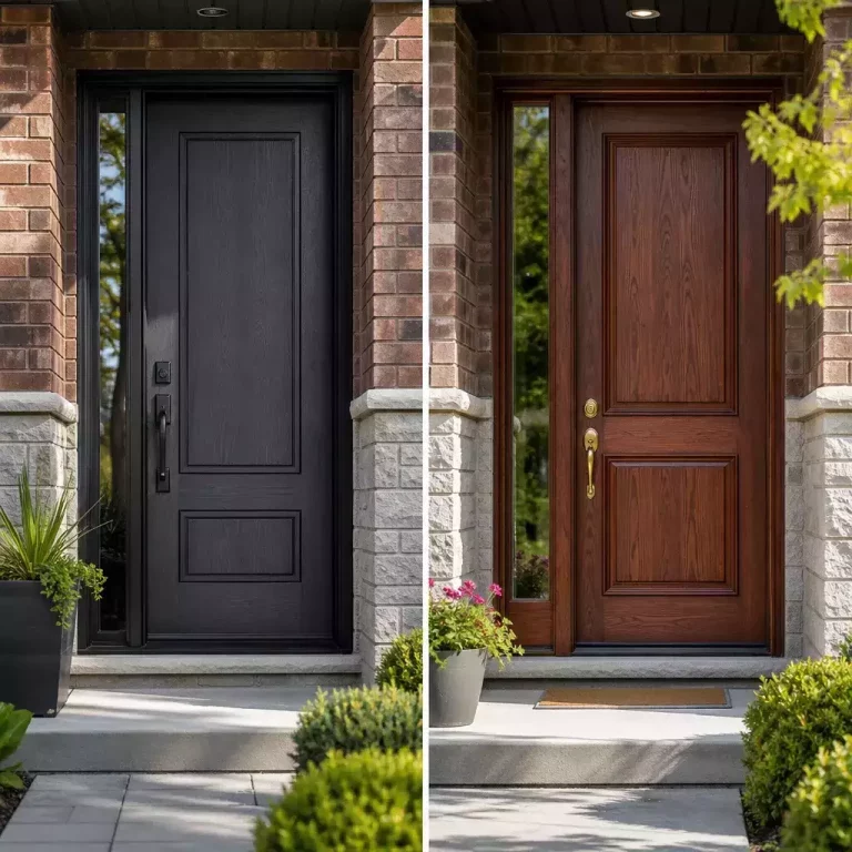 Steel Door vs. Wood Door: Comparing Security, Insulation, and Aesthetics